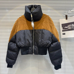 Zip-Up Padded Short Jacket