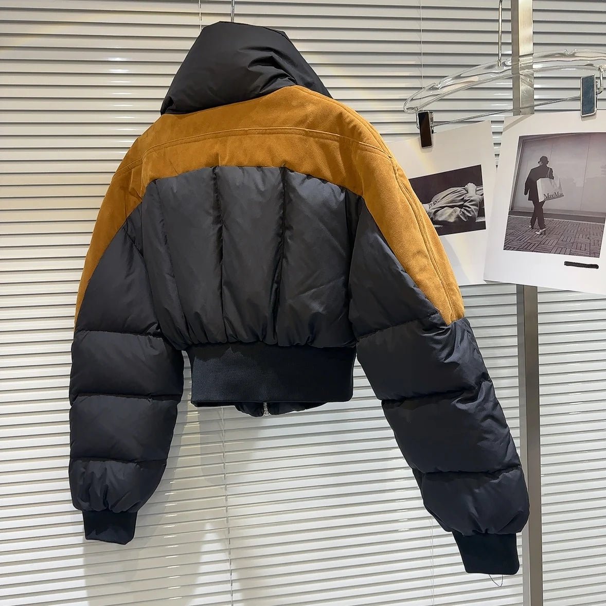Zip-Up Padded Short Jacket