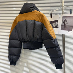Zip-Up Padded Short Jacket